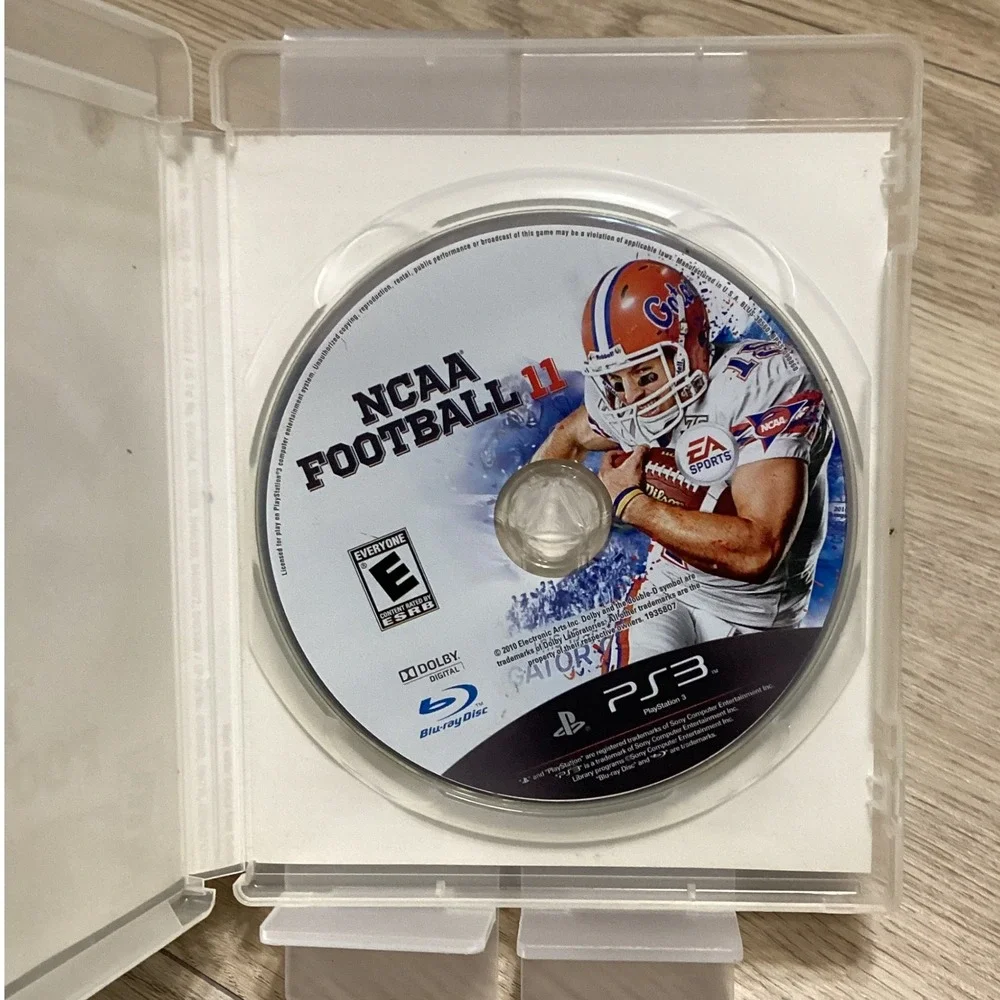 PS3 NCAA Football 11 Sony PlayStation 3 Video Game Disc Case‎